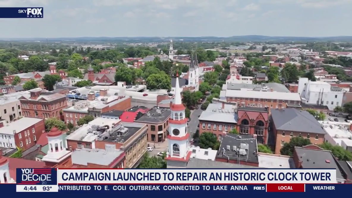 Frederick church trying to raise money to save historic spire